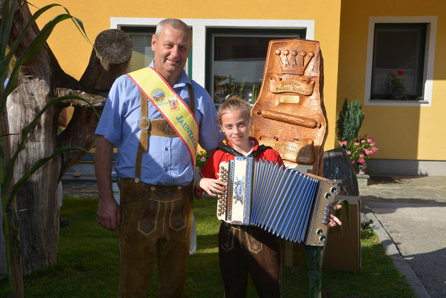 reinhold Jamer und Laura