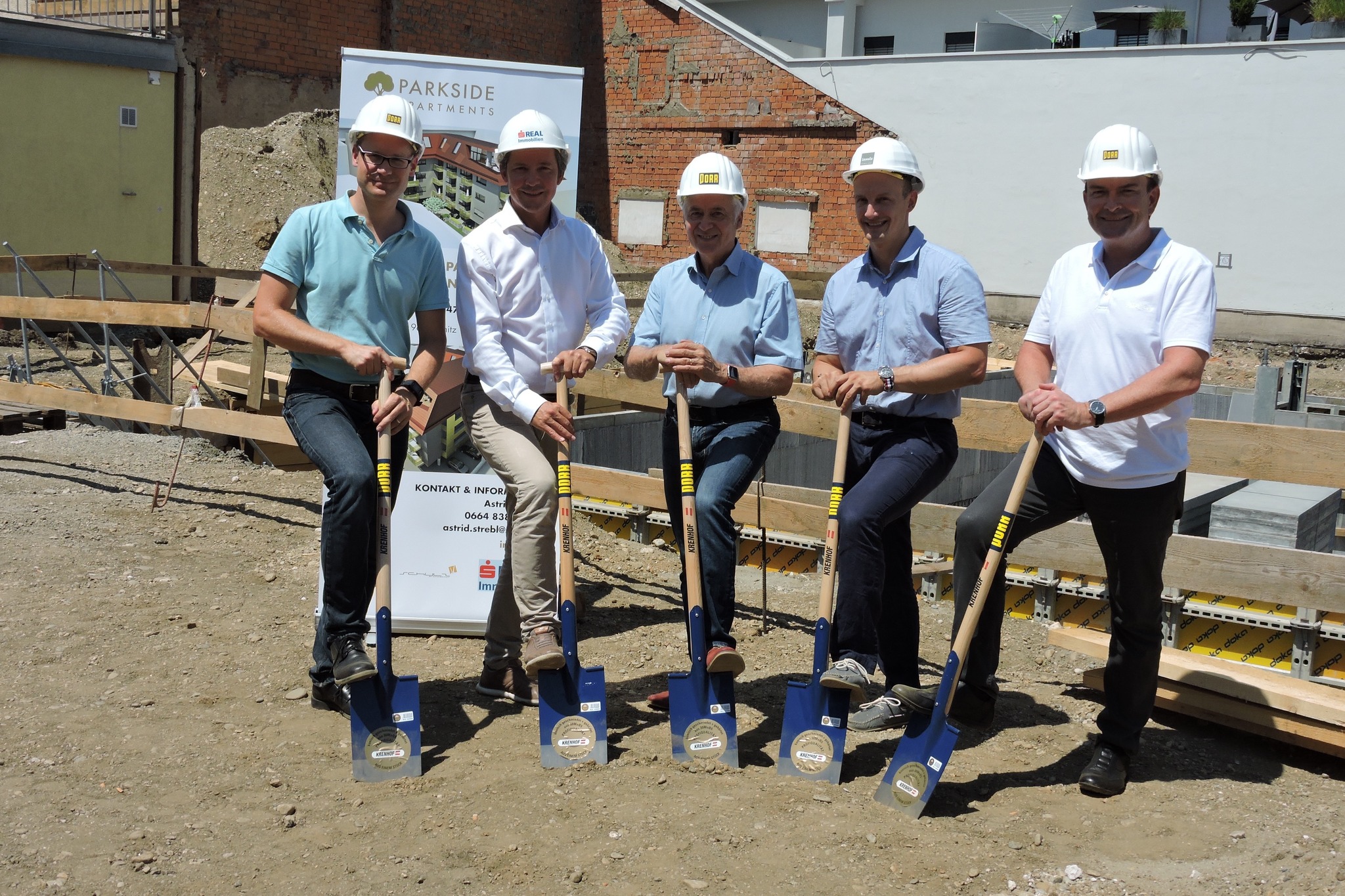Spatenstich für "Parkside Apartments" ist erfolgt Leibnitz