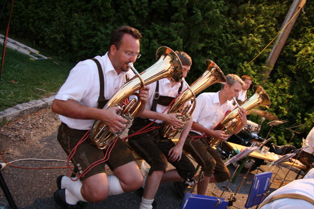 Die St. Georgener Musiker spielen beim Dämmerschoppen am 22. Juli wieder auf. | Foto: MV St. Georgen