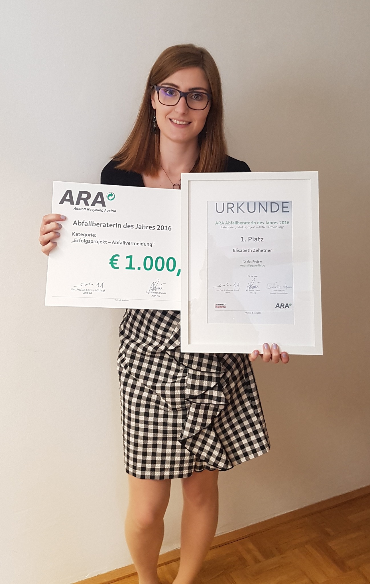 Elisabeth Zehetner ist 