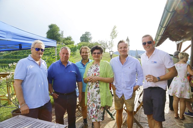 NAbg Sepp Riemer, LAbg Christian Cramer, GR Mag. Klaus Strohmeier, Bgm. Ursula Malli, MEP Dr. Georg Mayer, LPO KO LAbg Mario Kunasek