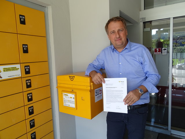 Die Information über die angedachte Schließung war für St. Peters Bürgermeister Reinhold Ebner ein Stich ins Herz.