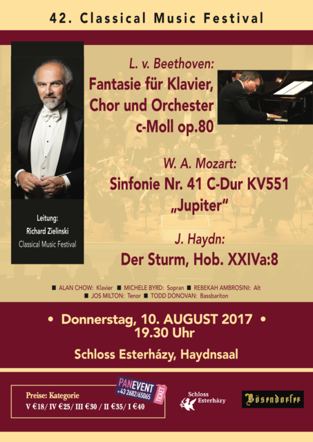 Plakat Classical Music Festival
