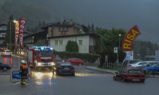 Telfs Unwetter | Foto: zeitungsfoto.at