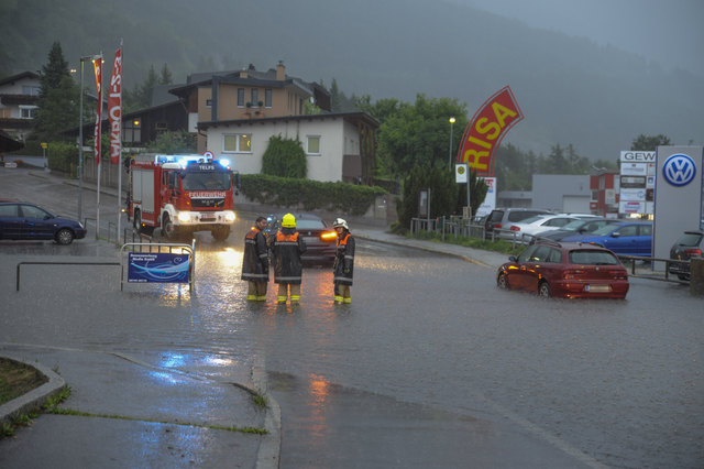 Telfs Unwetter | Foto: zeitungsfoto.at