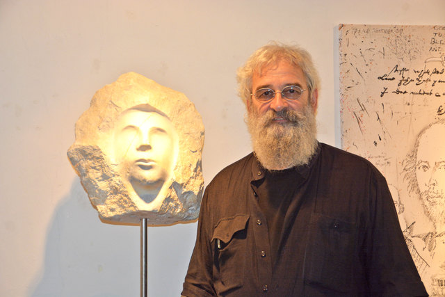 Harald Schreiber stellt seine Kunstwerke in Haimburg zur Schau | Foto: Franziska David