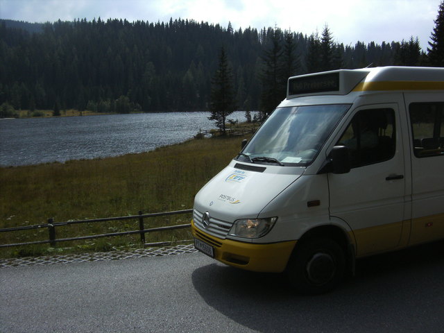 Der Tälerbus am Prebersee. | Foto: Tälerbusarchiv