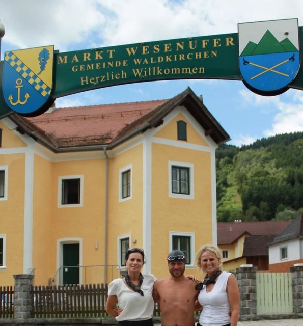 Claudia Pauzenberger, Avram Iancu und Margarete Durstberger. | Foto: Walter Humer
