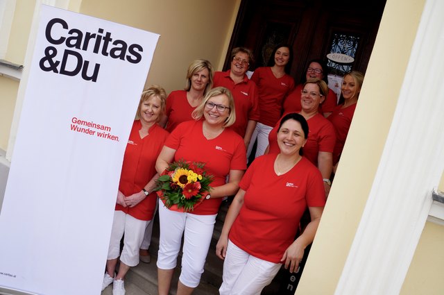 Bettina Salzger und ihr Team sind ab sofort in der neuen Sozialstation in St. Leonhard beheimatet.