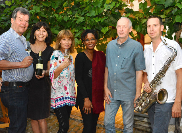 Harald und Sylvia Haimer, Ere Serrano, Lori A. Williams, Gerald Köhler und Bernhard Wiesinger