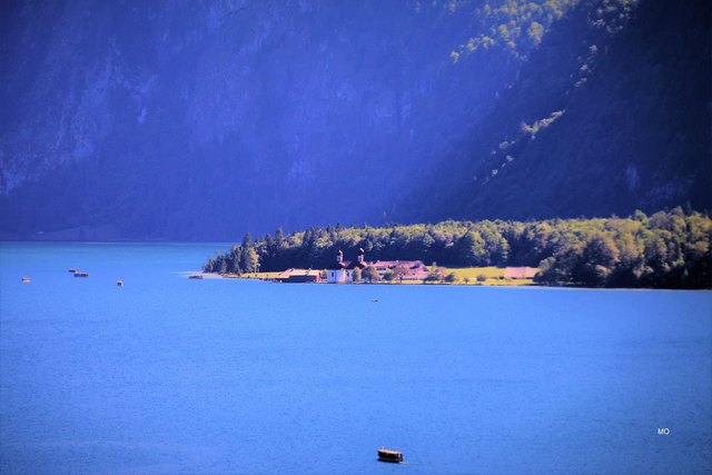 Wallfahrtskirche St. Bartholomä, Königssee, Deutschland