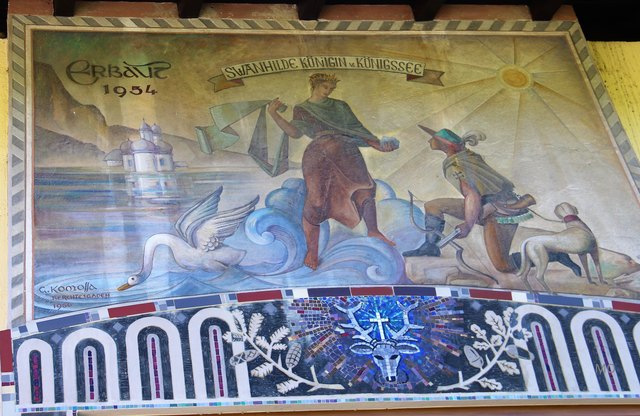 Wandbild in Schönau am Königssee