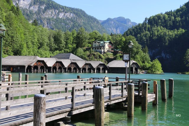 Malerwinkel und Anlegepier in Schönau am Königssee