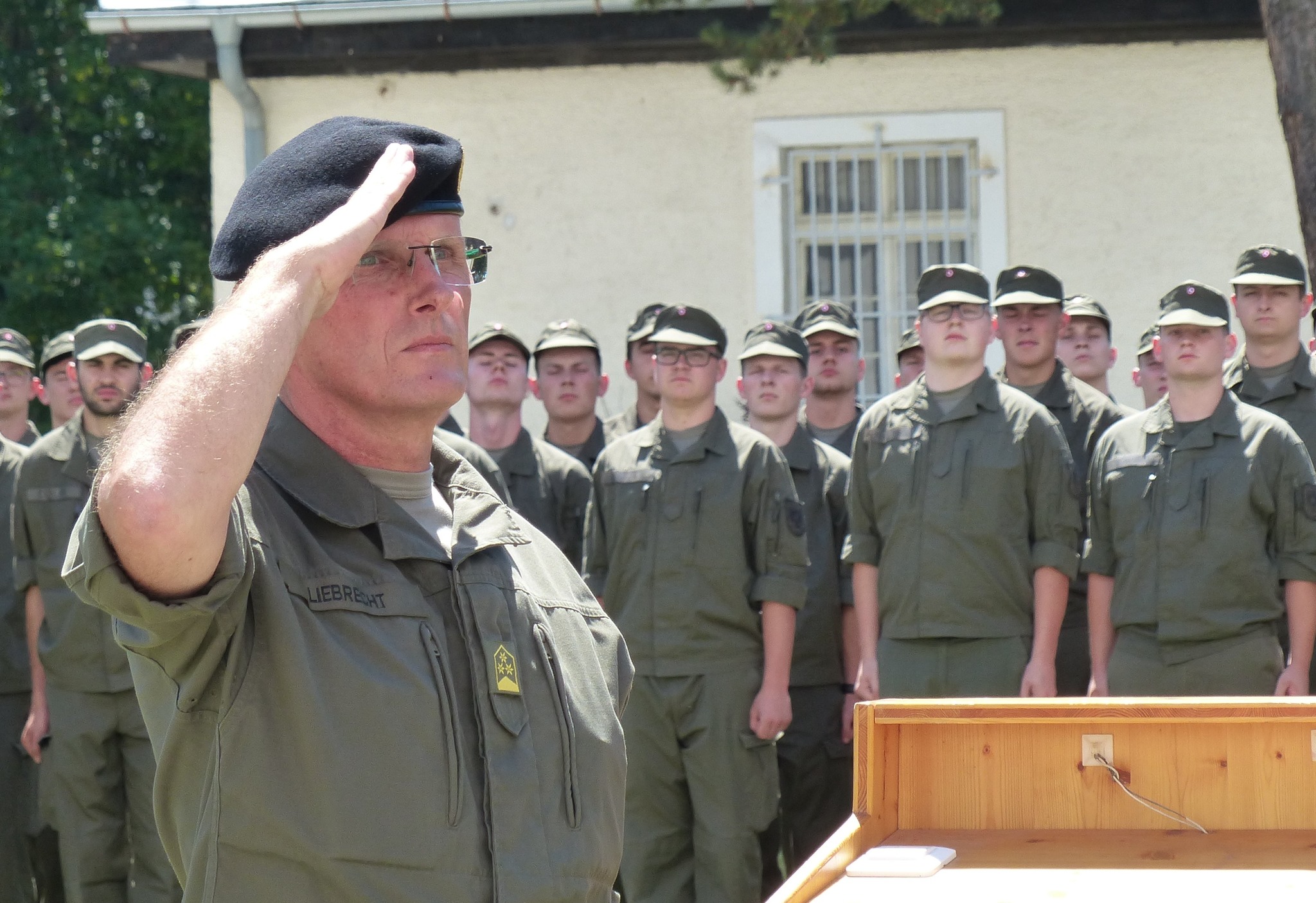 Erster Einrückungstermin für neue Jägerkompanie Freistadt