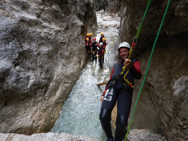 Canyoning in der Burggrabenklamm