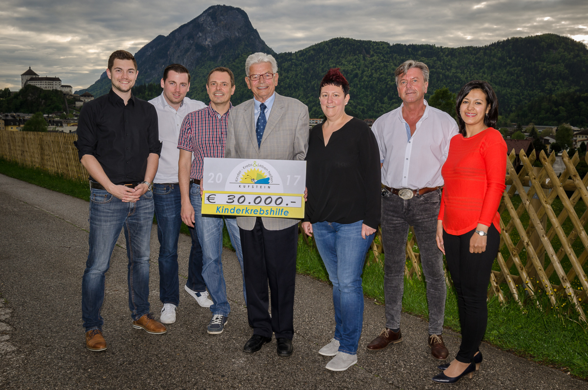 "Neuer" Kufsteiner Verein spendet 30.000 Euro Kufstein