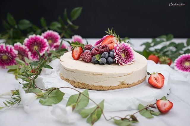 Mal anders: Gefrorener Cheesecake mit Cremelikör