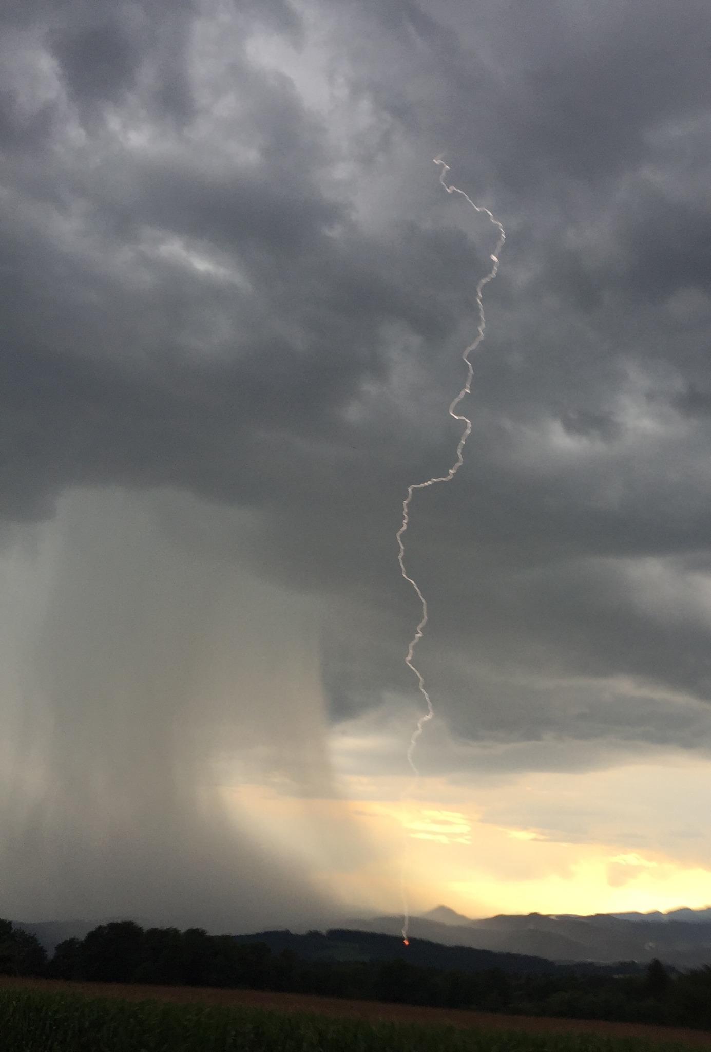 Einen Blitz erwischt!! Lavanttal