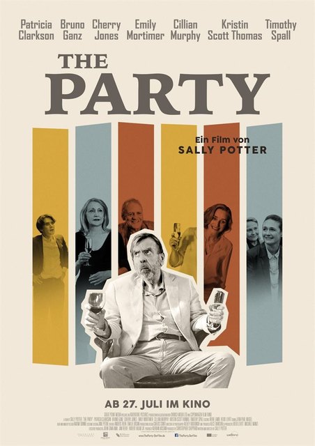 „The Party“ ist ein hochkonzentriertes Drama in ausdrucksstarken Schwarz-Weiß-Bildern. Der Film ist ab 28. Juli im Hollywood Megaplex PlusCity zu sehen. | Foto: Hollywood Megaplex