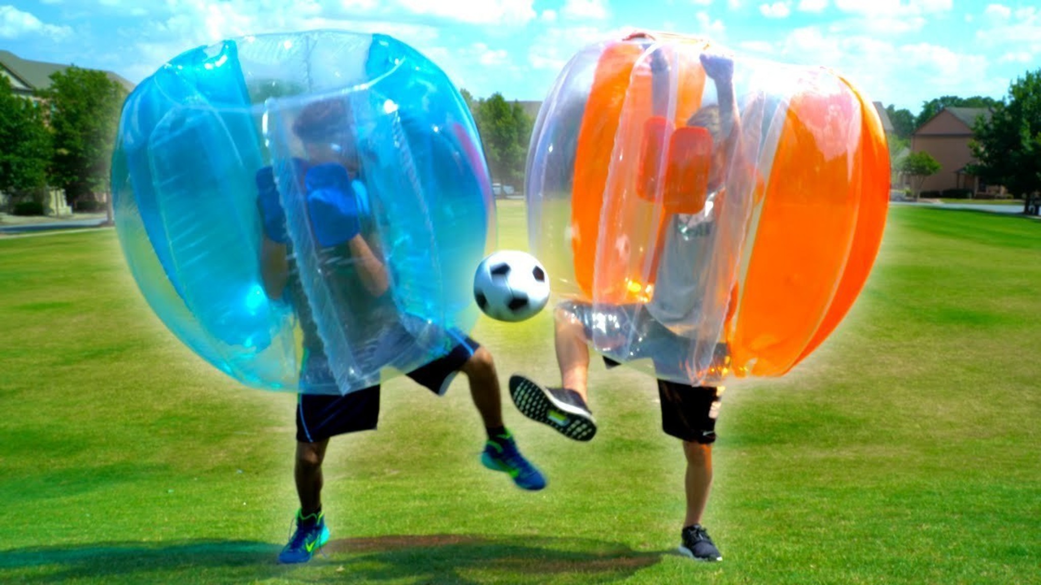 BubbleSoccer am Freizeitsee Mürztal