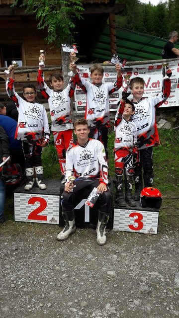 Die E-Trial Trainingsgruppe Hoch Imst hatte einen Bewerb in der Steiermark, bei dem die Kinder sehr erfolgreich waren. | Foto: Krabacher