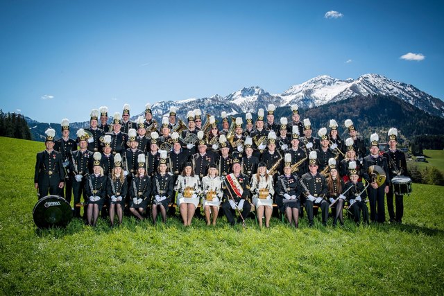 Die Knappenmusikkapelle Fieberbrunn lädt zum dreitägigen Bezirksfest. | Foto: Mitterer/BMK Fieberbrunn