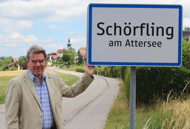 "Schörfling am Attersee ist eine wachsende Gemeinde", sagt Bürgermeister Gerhard Gründl. Aktuell sind es 3.440 Einwohner.