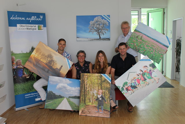 Florian Reitsammer, Silvia Mayr, Ulrike Kappacher, Herbert Ibinger und Ferdinand Tiefnig präsentieren ihre Lieblingsfotos.