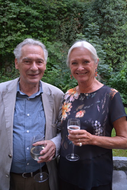 Felix Mitterer mit Annemarie Schindler.