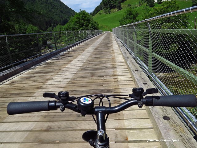 Über die Hornleitenbrücke......
