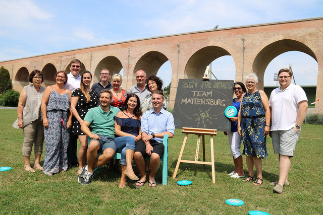 Mattersburgs ÖVP-Kandidaten für die bevorstehenden Gemeinderatswahl wurden präsentiert. | Foto: ÖVP Mattersburg