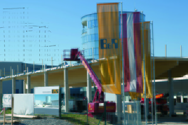 B&R erweitert seinen Fertigungsstandort in Gilgenberg. Der Logistikbereich wird im Herbst diesen Jahres in Betrieb gehen. | Foto: B&R