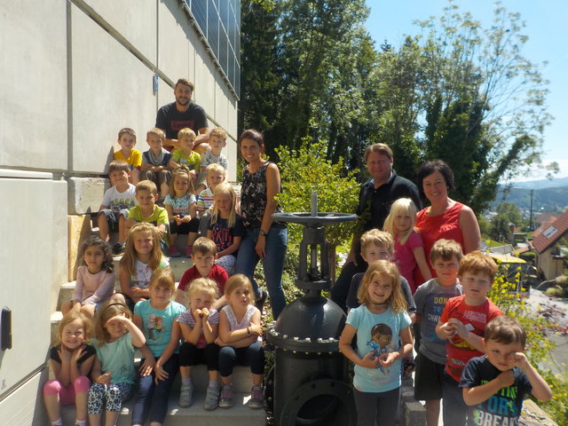 Die Kinder des Kindergartens Regenborgen beim Abschlussausflug. | Foto: KK