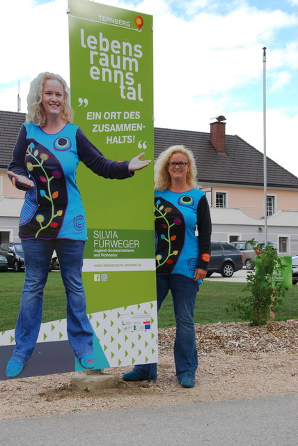 Silvia Fürweger ist Botschafterin in Ternberg: „Der Lebensraum Ennstal ist für mich ein Ort des Zusammenhalts.“ | Foto: Köster