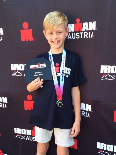 Clemens Lottersberger gab in seiner Altersklasse "Boys 2009" Vollgas und brachte Gold nachhause. | Foto: KK