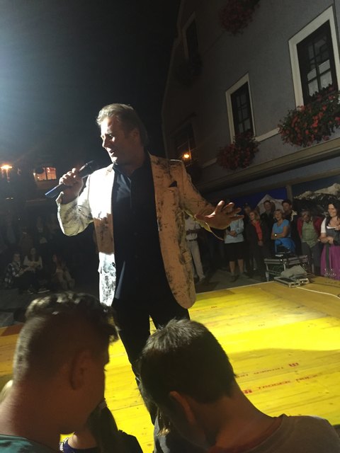 Gottfried Würcher tritt wieder im Rahmen des Sommerfestes auf