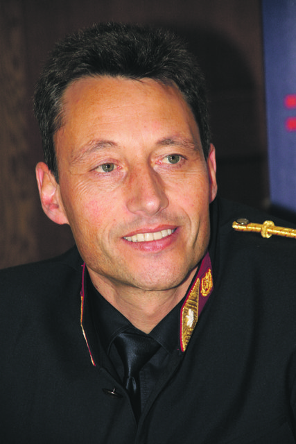 Polizeikommandant Egon Lorenz