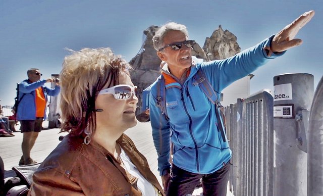 Der Extrembergsteiger und die Gipfelstürmerin waren auf dem Hintertuxer Gletscher. | Foto: RollOn
