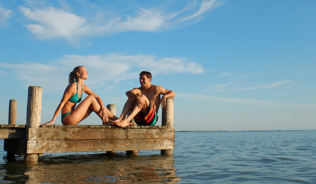 Gute Wetterlage und Kulturevents bescheren den Tourismusbetrieben konstante Zahlen. | Foto: NTG/Steve Haider