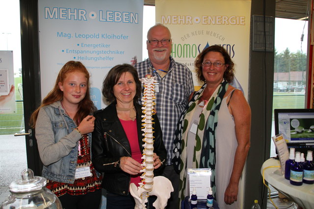 Michaela und Rosemarie Lautner, Leopold und Daniela Kloihofer.