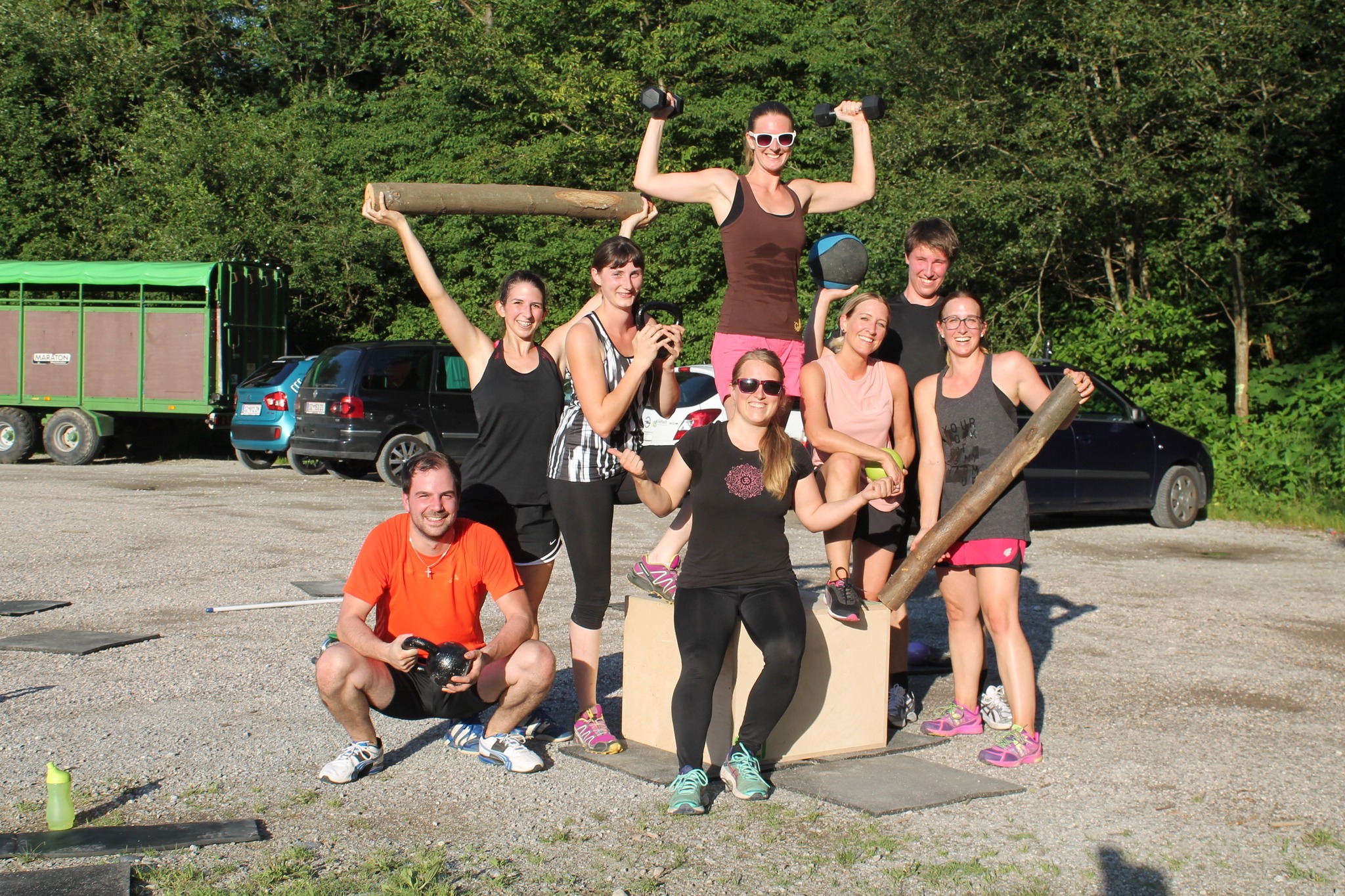 Nature Gym Fit in der Natur Schwaz