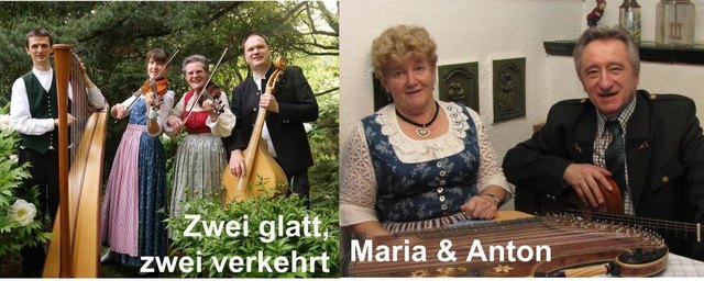 Zwei glatt, zwei verkehrt; Maria & Anton
