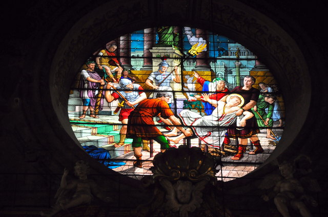 Wunderbare Fensterbilder des Domes