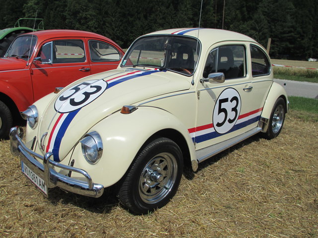 Ein alter VW Käfer.