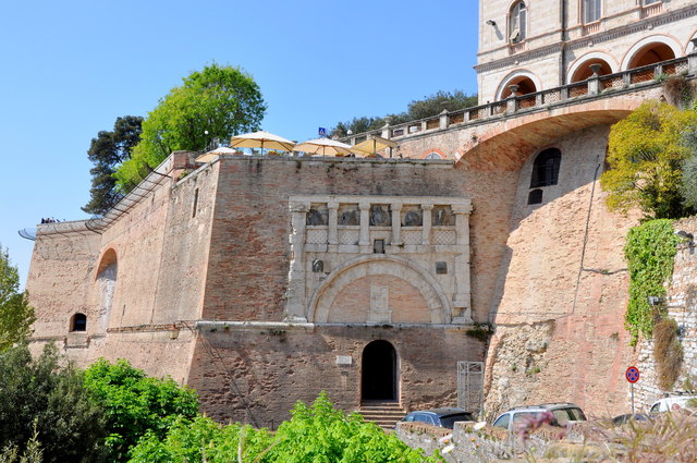 Reste der Rocca Paolina