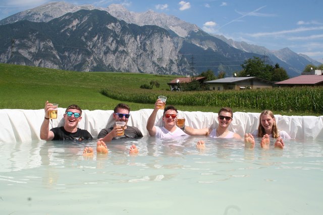 Das Team "Alls Lopita" aus Axams belegte am Ende Rang 2!