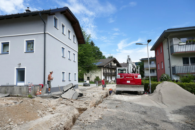 Am Mitterweg  in Gresten starten in Kürze die Asphaltierungsarbeiten. | Foto: Reinhold Kefer
