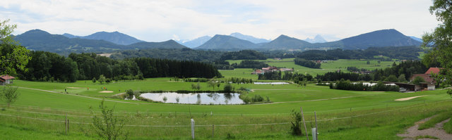 Ausblick vom Fuchshofgut in Henndorf
