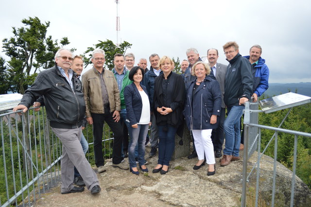 Am Nebelstein trafen die die NÖAAB-Funktionäre des Bezirkes. | Foto: privat