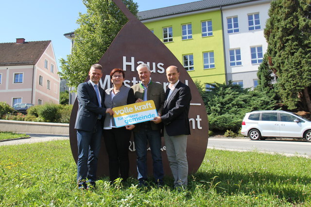 A. Hanger, M. Hinterholzer, A. Kasser und J. Pressl. | Foto: Eva Diet-Schuller